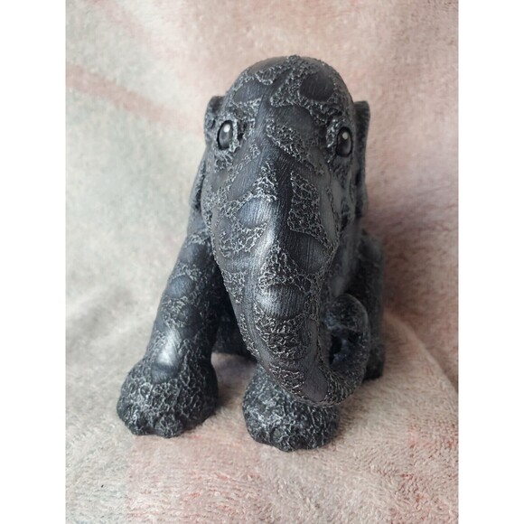 Elephant Parade Silver Clover Limited Edition Original 2016 Resin Figure 7"x6" - Picture 7 of 16